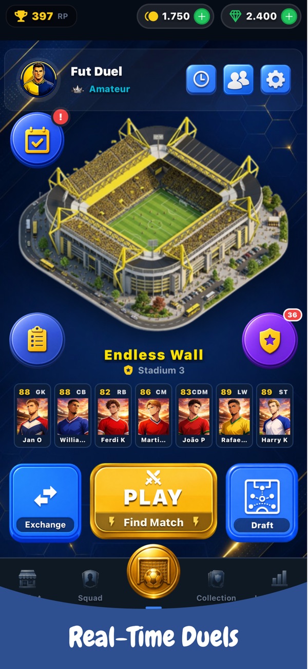 Fut Duel ana ekran